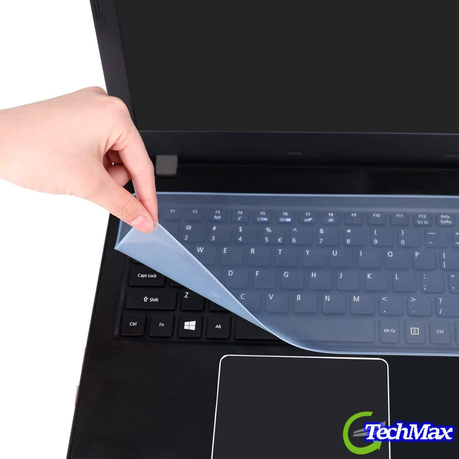 GhostCover Original Premium Ultra Thin Keyboard Cover Protector, Compatible with MacBook Pro 14"/16" M1-M5 Pro/Max, M2-M5 MacBook Air 13"/15", 2026 MacBook Neo 13" (Touch ID), US ANSI Layout, Clear