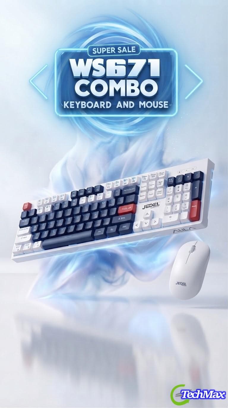 WS 671 WIRELESS MOUSE & KEYBOARD